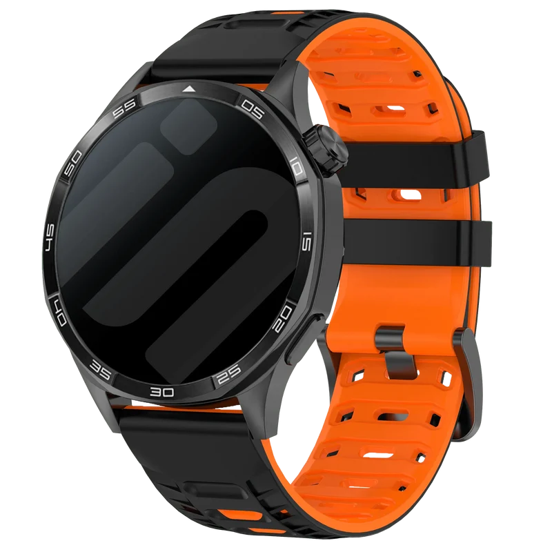 Correa deportiva Mecha Suunto Core 2 (negro/naranja)