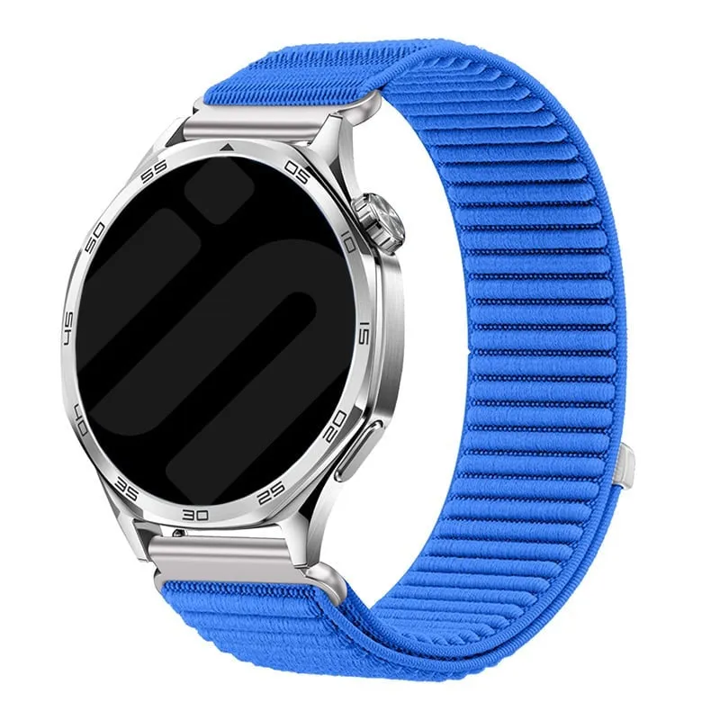 Correa nylon ondulada Oppo Watch S (azul real intenso)