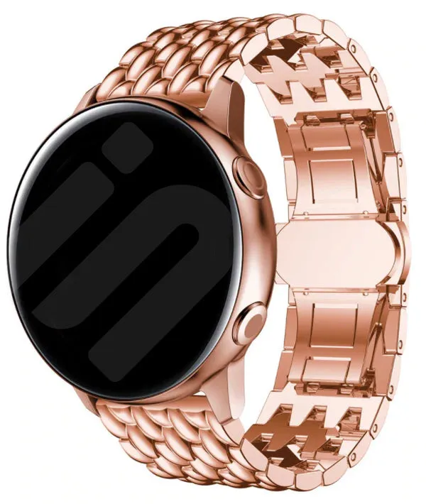 Correa dragon acero Oppo Watch S (oro rosado)