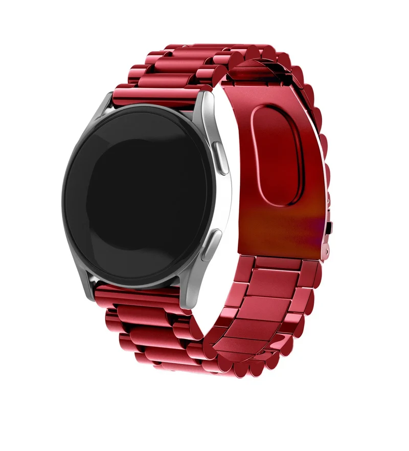 Correa acero Oppo Watch S (rojo vino)