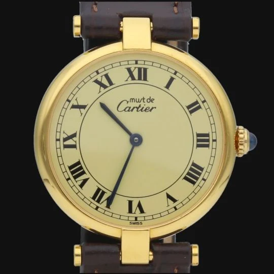 Cartier Must De Watch Cartier silver-gilt