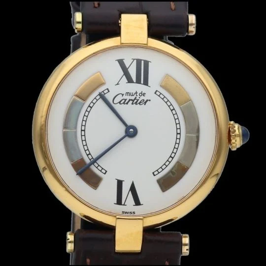 Cartier Must De Watch Cartier silver-gilt