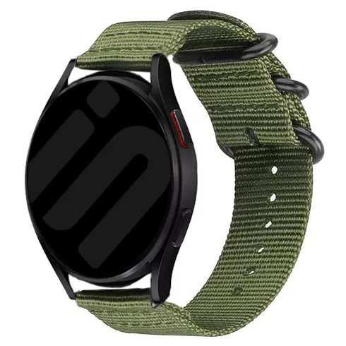 Correa nylon con hebilla Oppo Watch S (verde)