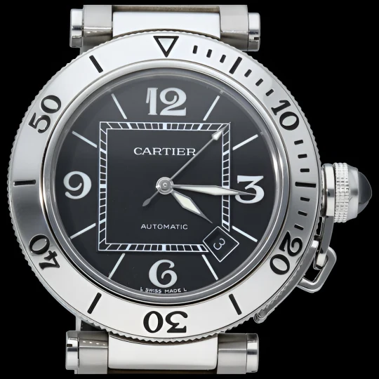 Cartier Seatimer 40Mm Watch Pasha