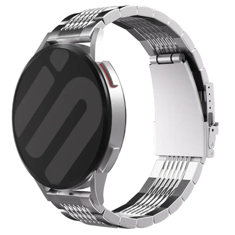 Correa acero de lujo con eslabones Oppo Watch S (plata)