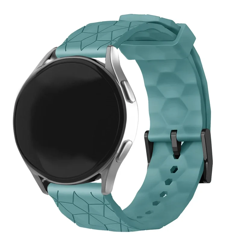 Correa silicona 'Hexágonos' Oppo Watch S (gris-azul)