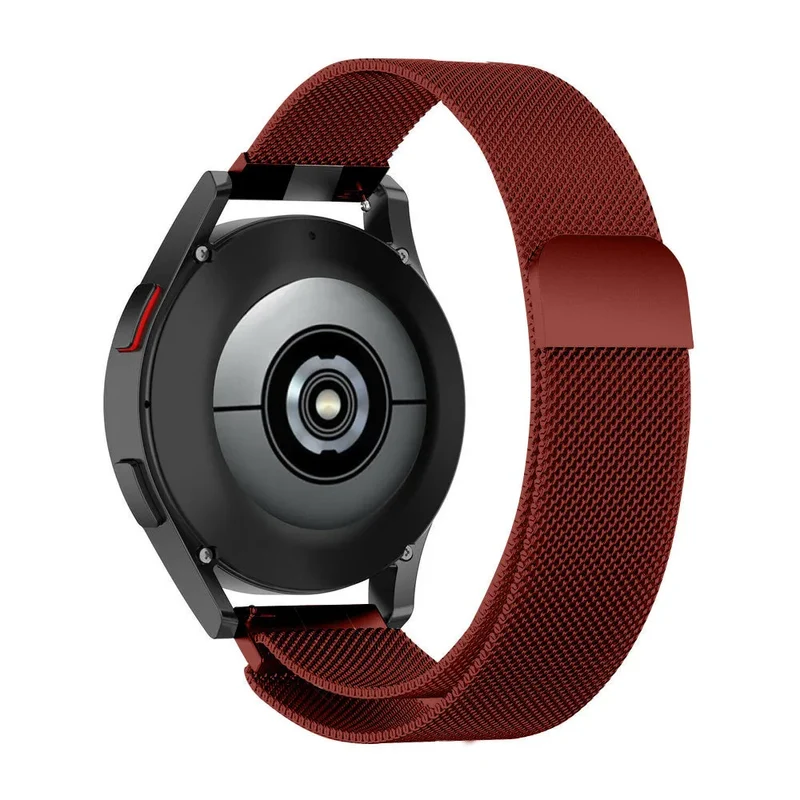 Correa milanesa Oppo Watch S (rojo)