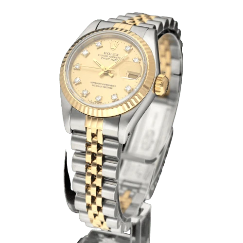 Rolex Lady-Datejust - Women's watch ref. 69173G 26 mm gold/steel