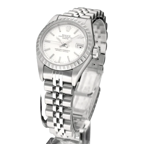 Rolex Oyster Perpetual Lady Date 79240 - 26 mm steel watch