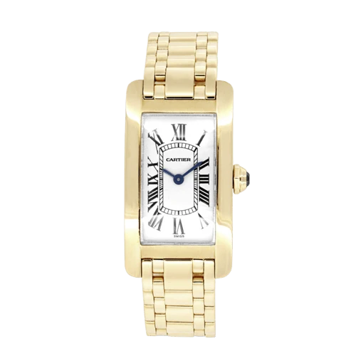 Watch Cartier Tank American Yellow Gold