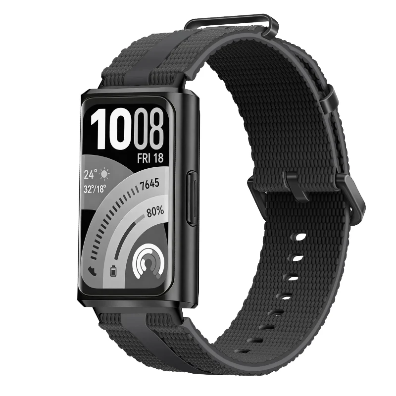 Correa activa silicona Huawei Band 11 Pro (negro)