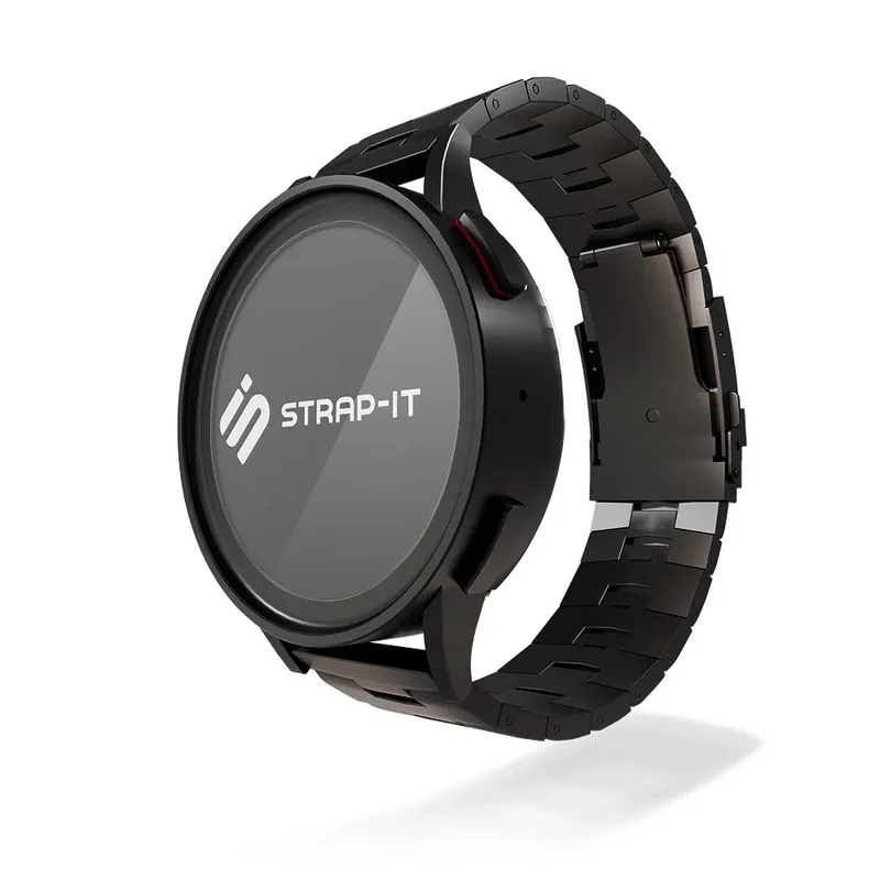 Correa Titanium Grain Samsung Galaxy Watch 46 mm (negro)