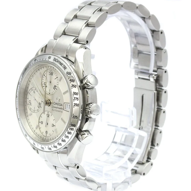Omega Speedmaster Date - Automatic chronograph watch in stainless steel