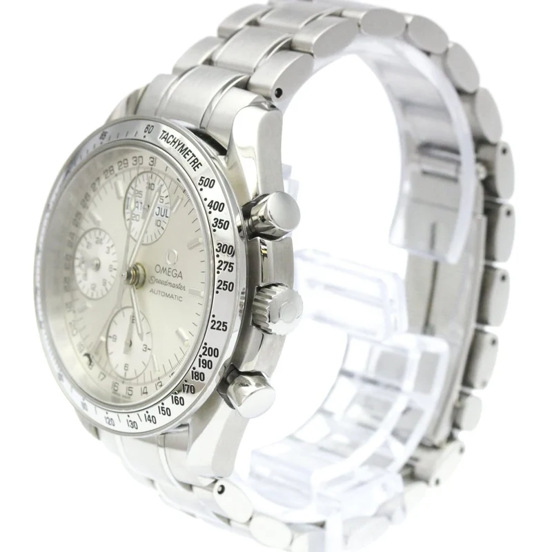 Omega Speedmaster - Triple Calendar Chronograph watch in steel