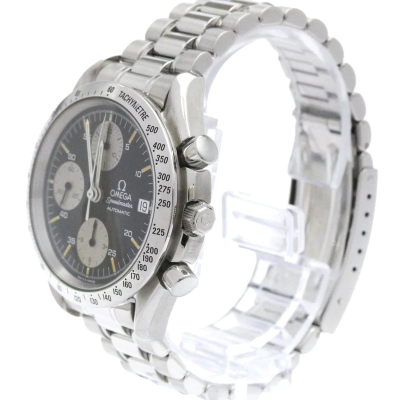 Omega Speedmaster Date - Automatic steel chronograph watch