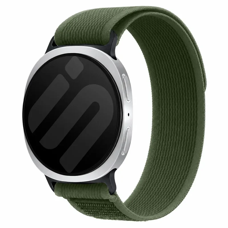 Correa nylon trail Samsung Galaxy Watch 8 - 40mm (verde militar)