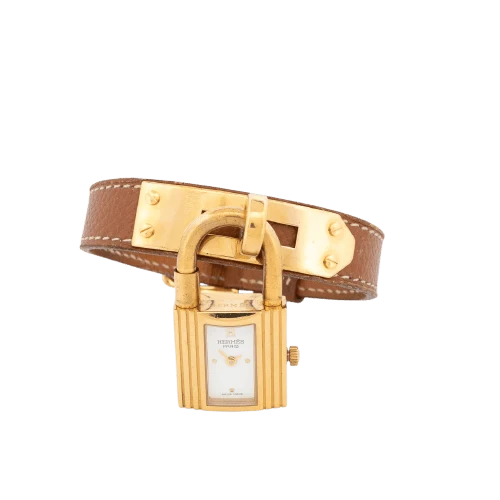 Hermès Kelly - Quartz watch with ivory dial