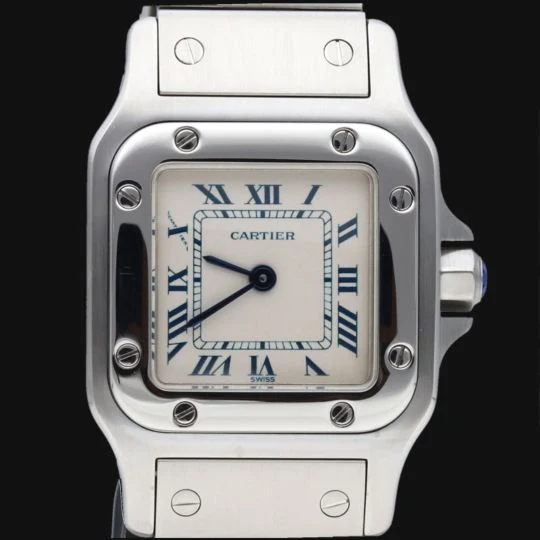 Cartier Santos Galbée watch PM