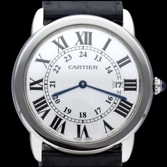 Cartier Solo Round Watch by Cartier 36mm Quartz