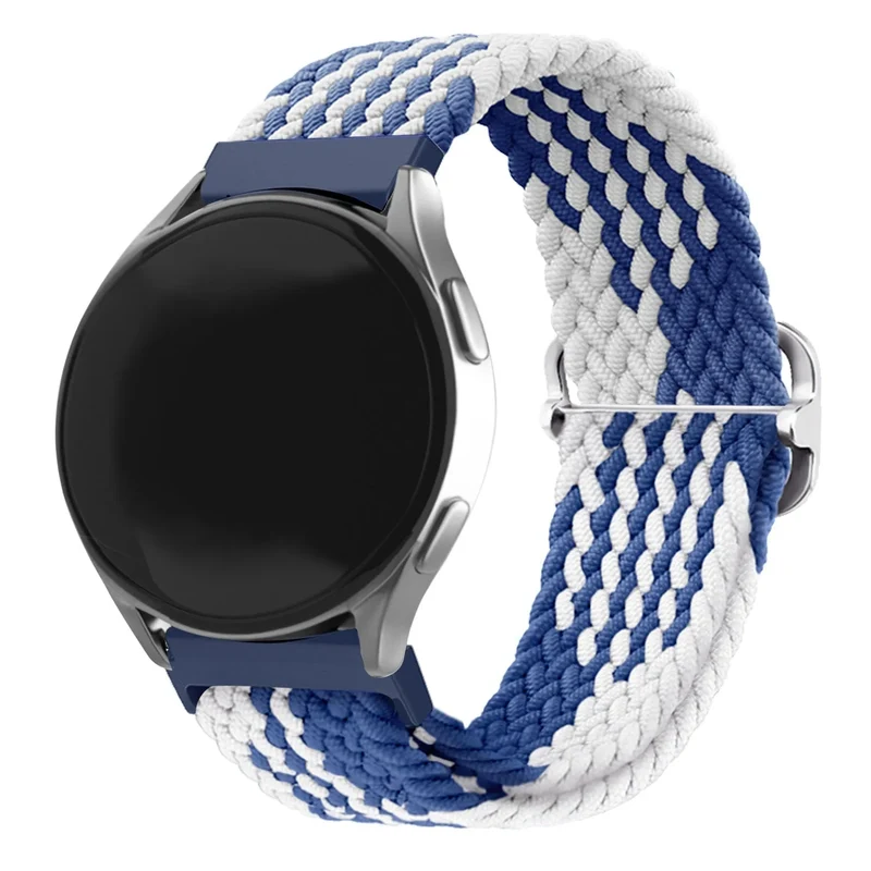 Correa trenzada ajustable Xiaomi Watch S5 (azul/blanco)