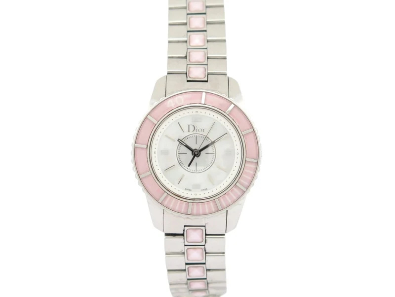 CHRISTIAN DIOR watch christal cd112110 28mm steel quartz lady