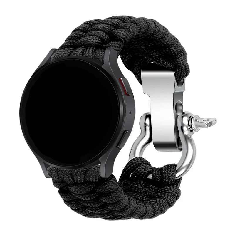 Correa nylon 'Cuerda' Xiaomi Watch S5 (negro)