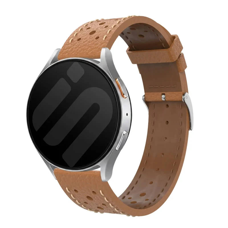 Correa cuero zephyr Huawei Watch 4 (Pro) (marrón)