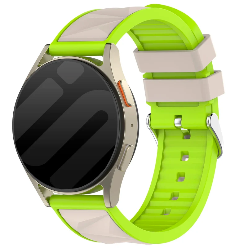 Correa deportiva diamond Huawei Watch GT 7 Pro (blanco estrella/lima)