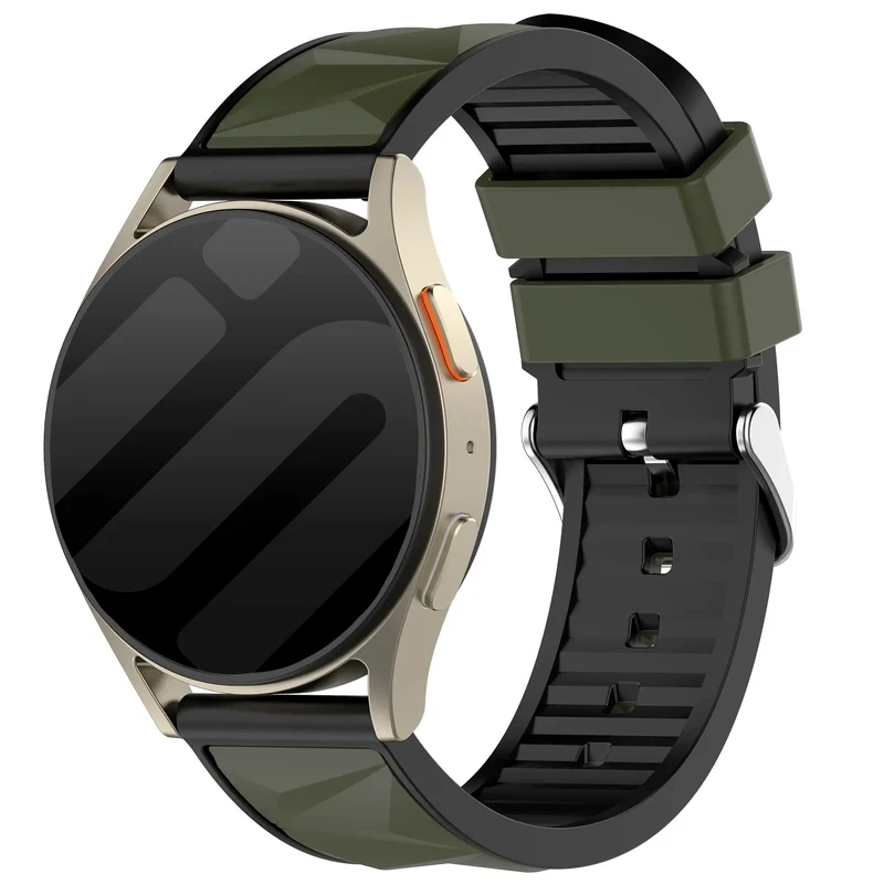 Correa deportiva diamond Xiaomi Watch S5 (verde militar/negro)