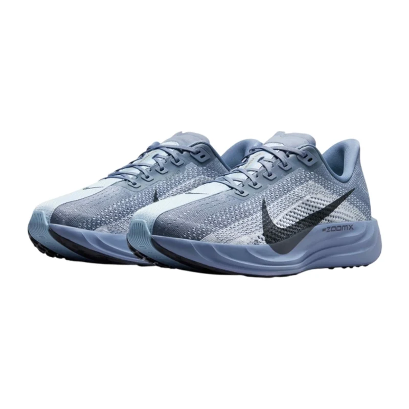 Nike Tenis Pegasus Plus Celeste/Gris/Negro, para Hombre
