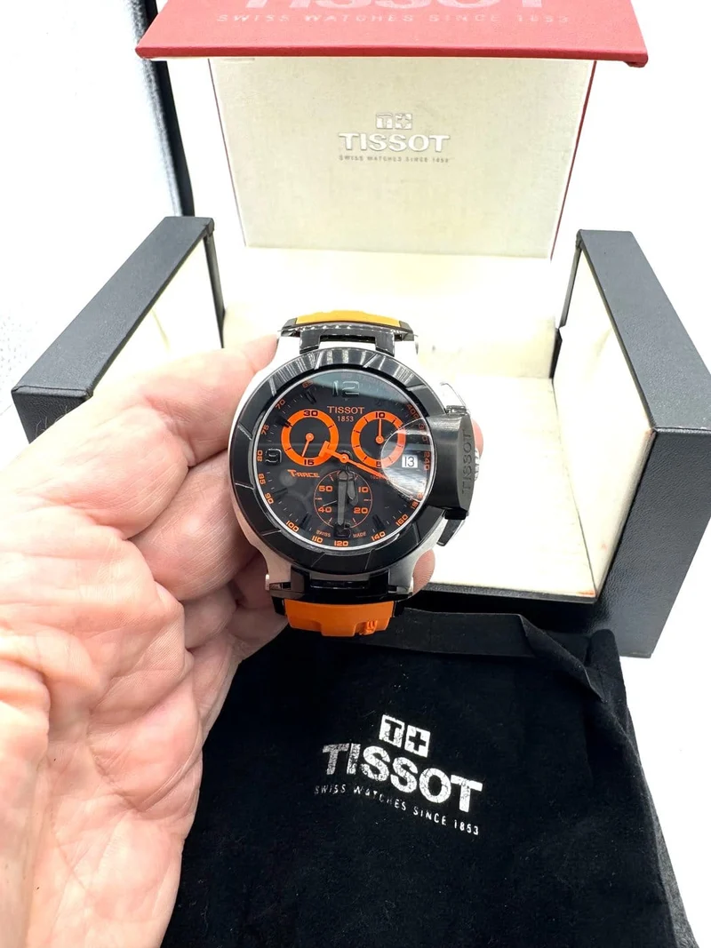 Tissot T-Race - Men's quartz steel watch 45 mm