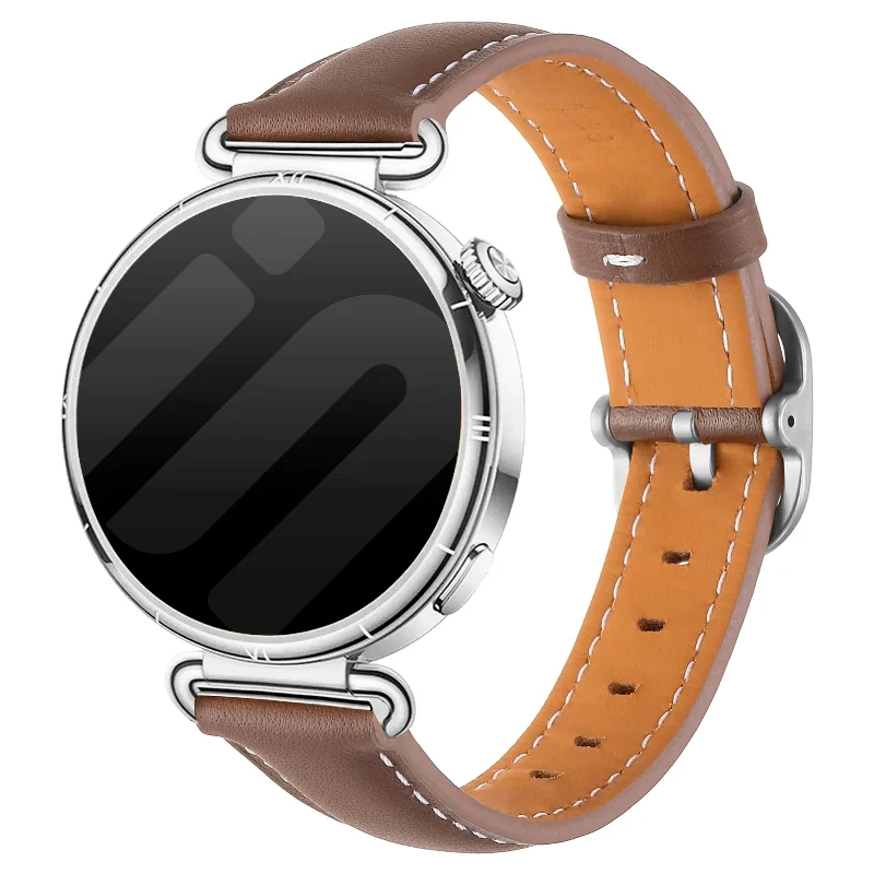 Correa cuero square Huawei Watch GT 7 - 41mm (marrón)