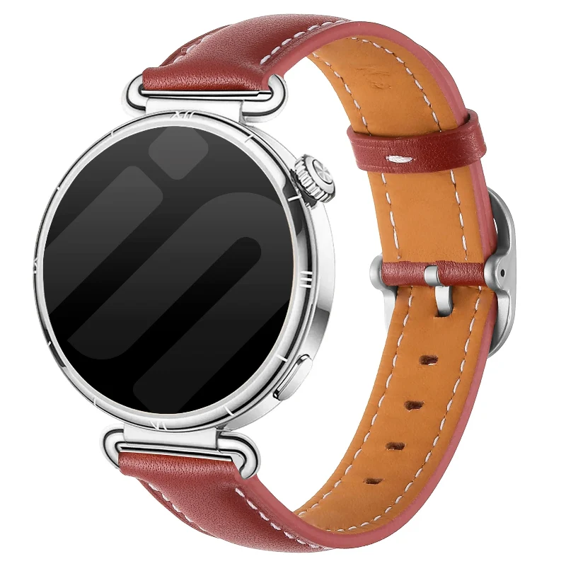 Correa cuero square ICE Smart ST 2.0 Round 1.20 (rojo vino)