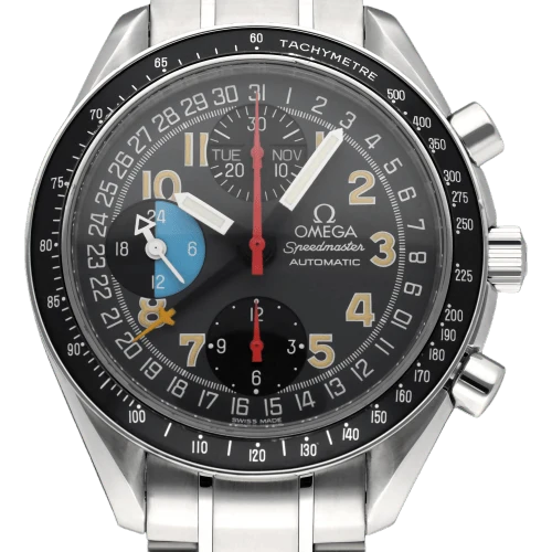 Omega Speedmaster Day-Date - 39 mm automatic steel watch