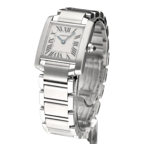 Cartier Tank Française - Women's quartz steel watch 20 mm