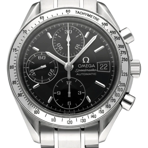 Omega Speedmaster Date - 39 mm automatic steel watch