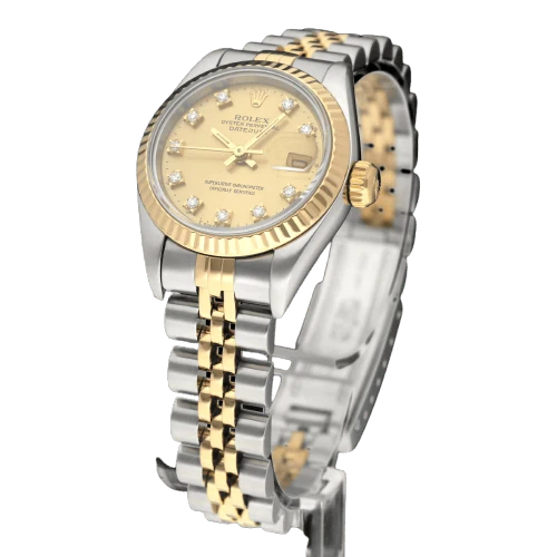 Rolex Lady-Datejust 69173G - Women's automatic watch in steel and gold 26 mm