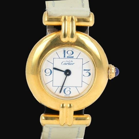 Cartier Colisée Must De Watch Cartier silver-gilt