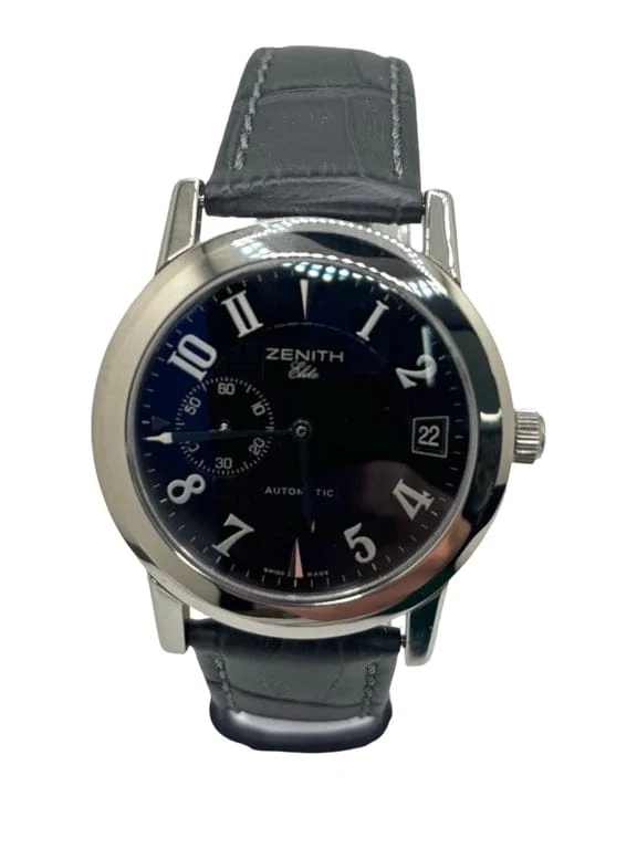 Zenith Port Royal Elite - Automatic steel watch, black dial