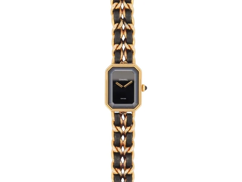 vintage watch CHANEL premiere h0001 26mm gold-plated 1987 quartz lady