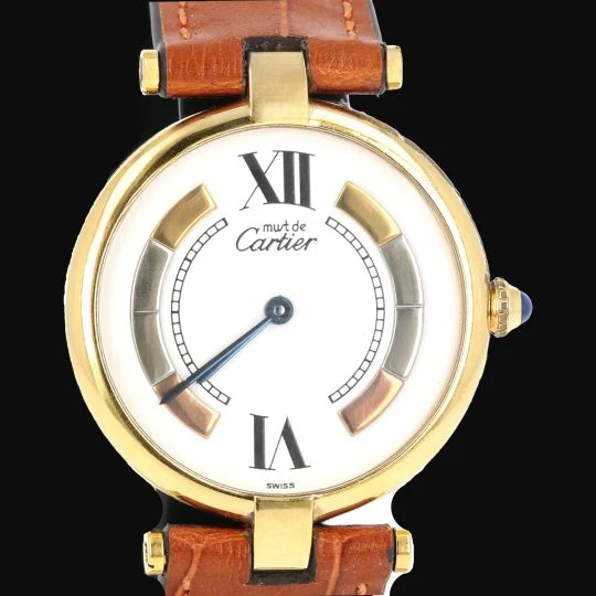 Cartier Must De Watch Cartier silver-gilt