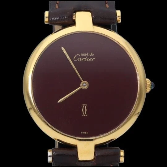 Cartier Must De Watch Cartier silver-gilt