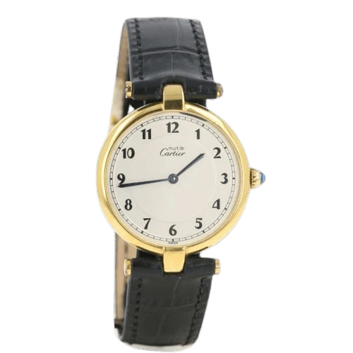 Cartier Must De Cartier Watch silver-gilt