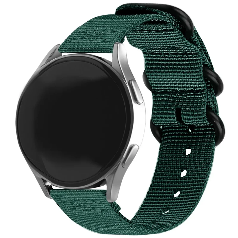 Huawei Watch Correa de nylon GT con hebilla (verde oscuro)