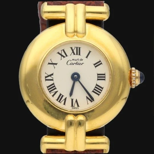 Cartier Colisée Watch silver-gilt