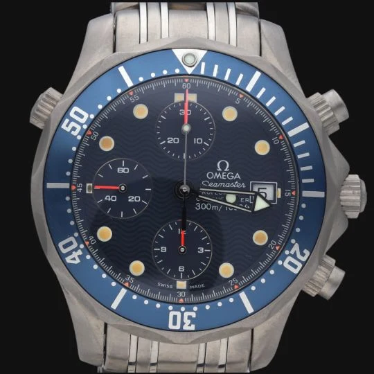 Omega Seamaster Diver 300M Chronograph Titanium Watch