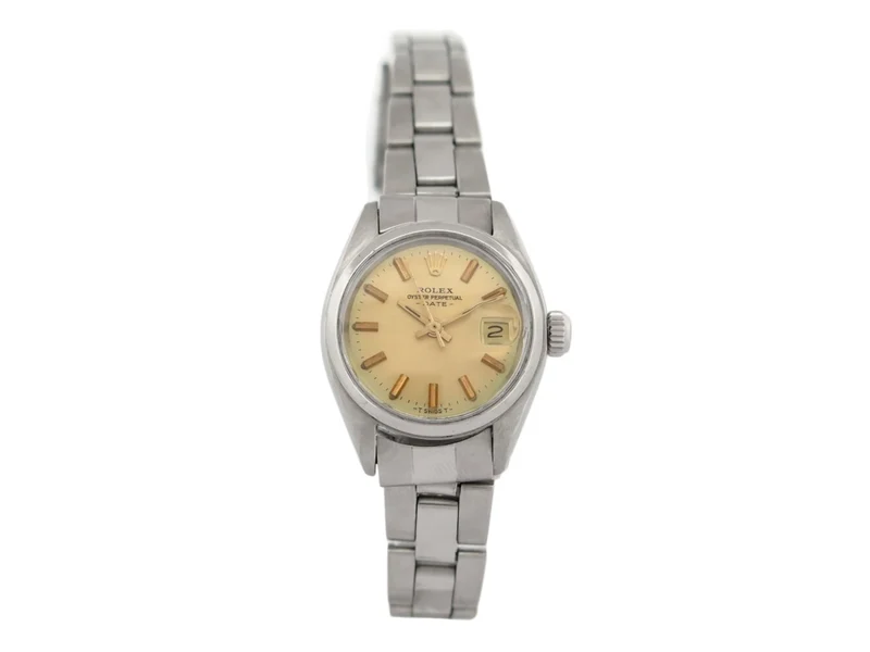 vintage ROLEX lady date 6917 watch steel 26mm oyster bracelet automatic