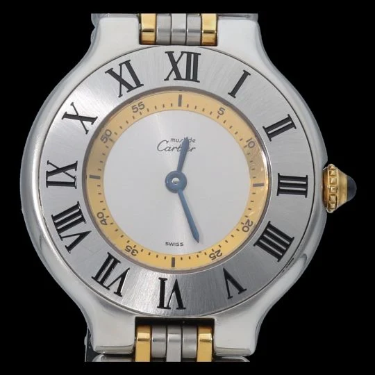 Cartier Must 21 Watch 18K Yellow Gold / Steel