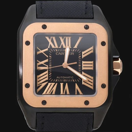 Cartier Santos 100 XL PVD Watch