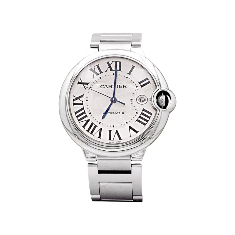 Watch Cartier, "Ballon Bleu", steel.